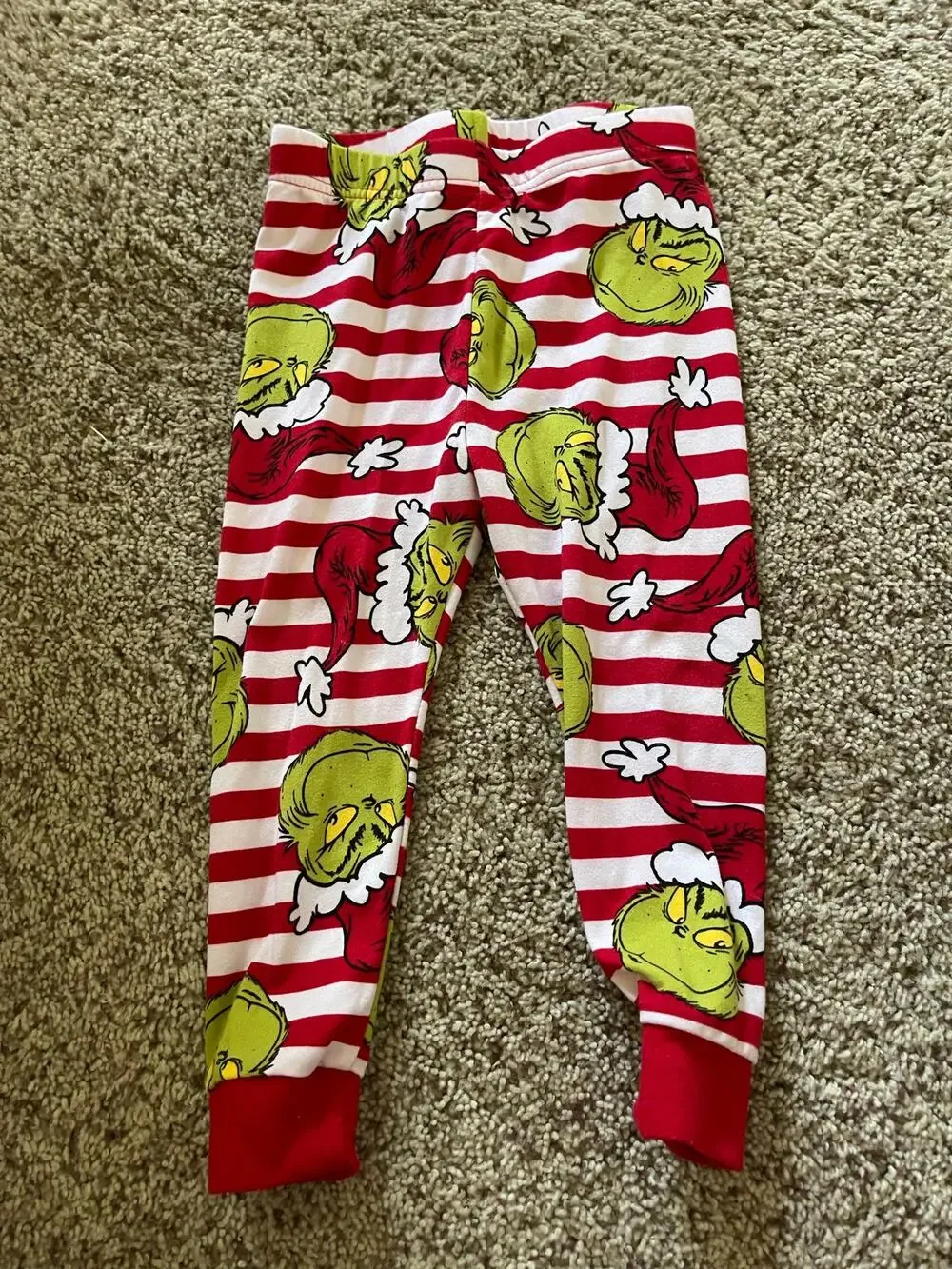2t kids Grinch pajama pants